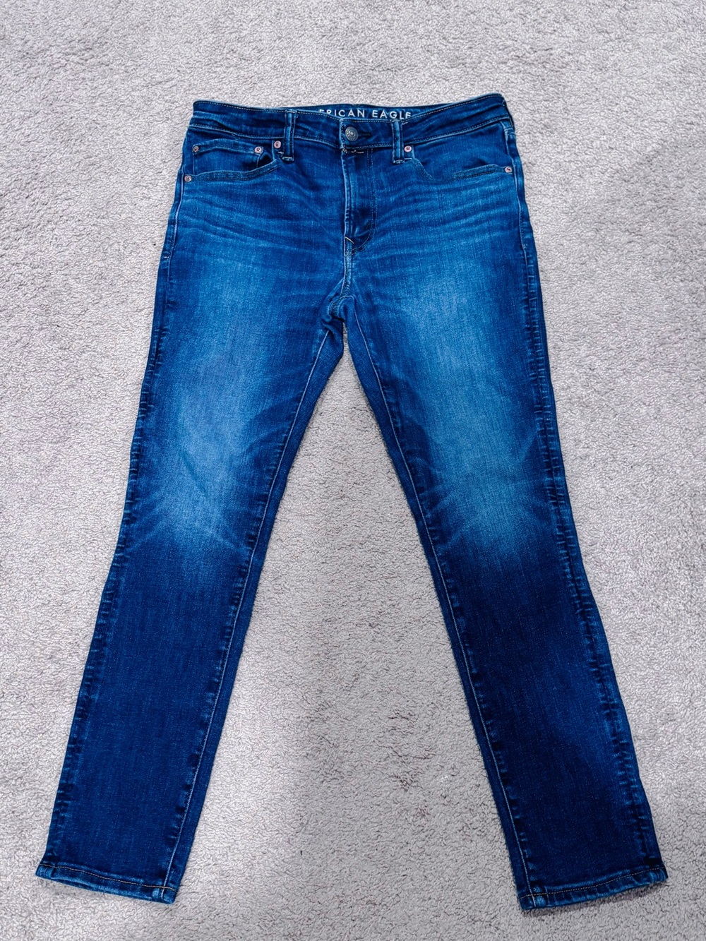 American Eagle Outfitters Men’s Blue Skinny Jeans